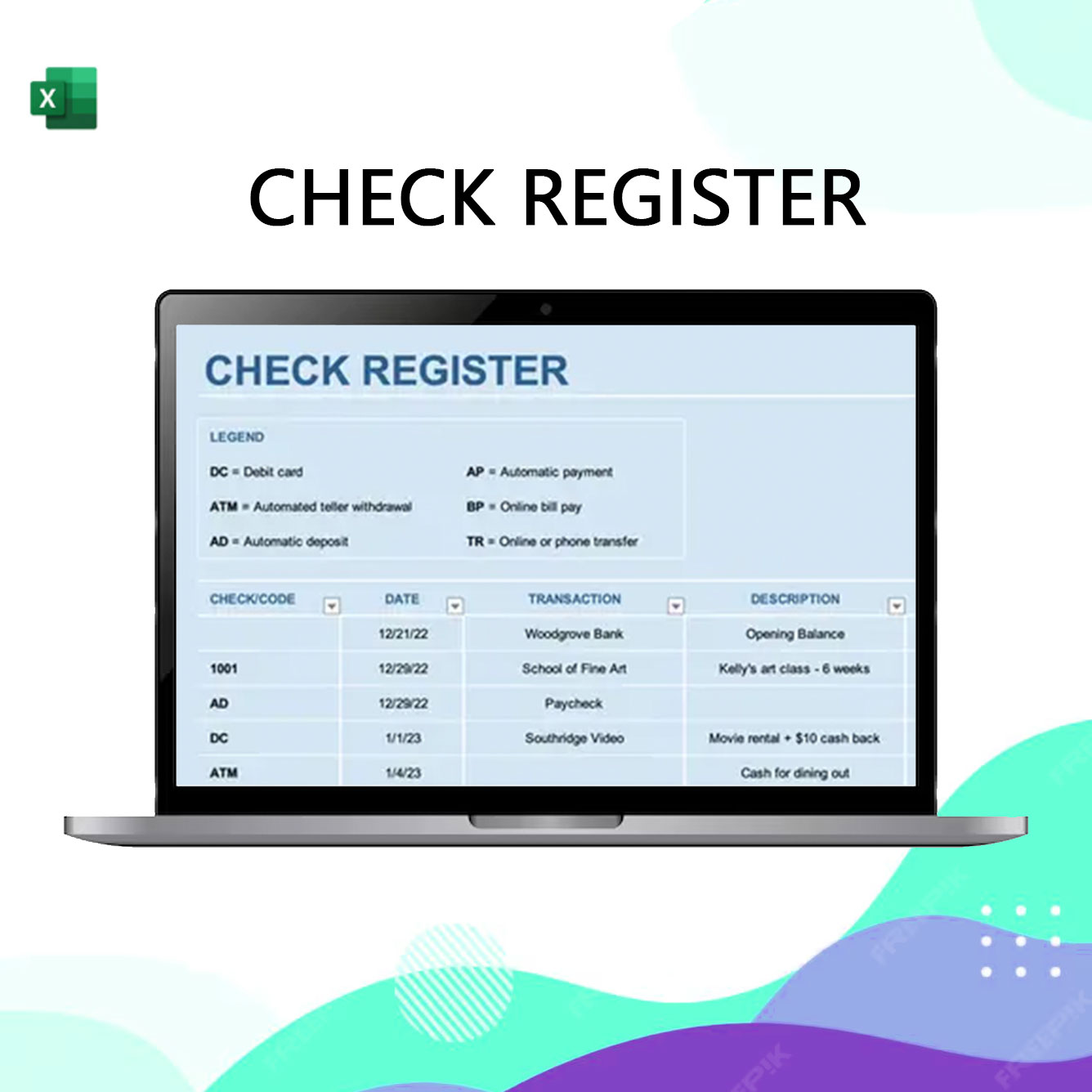 14check register 14check register