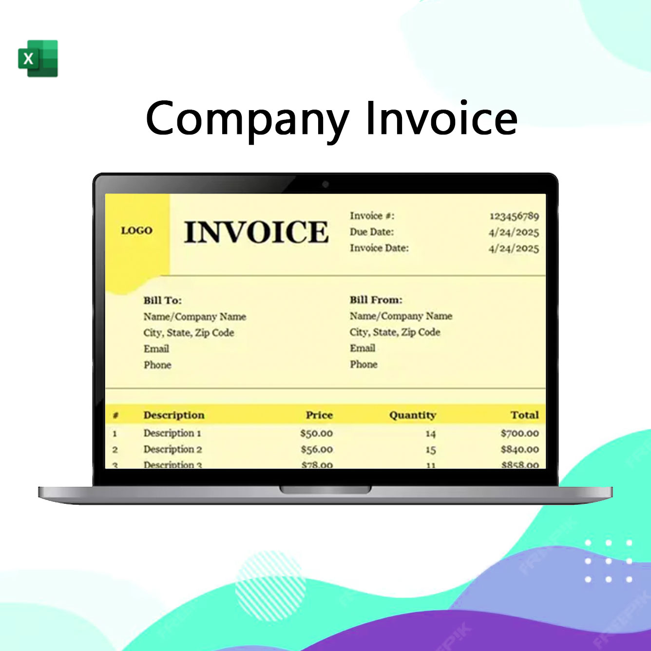 company invoice company invoice