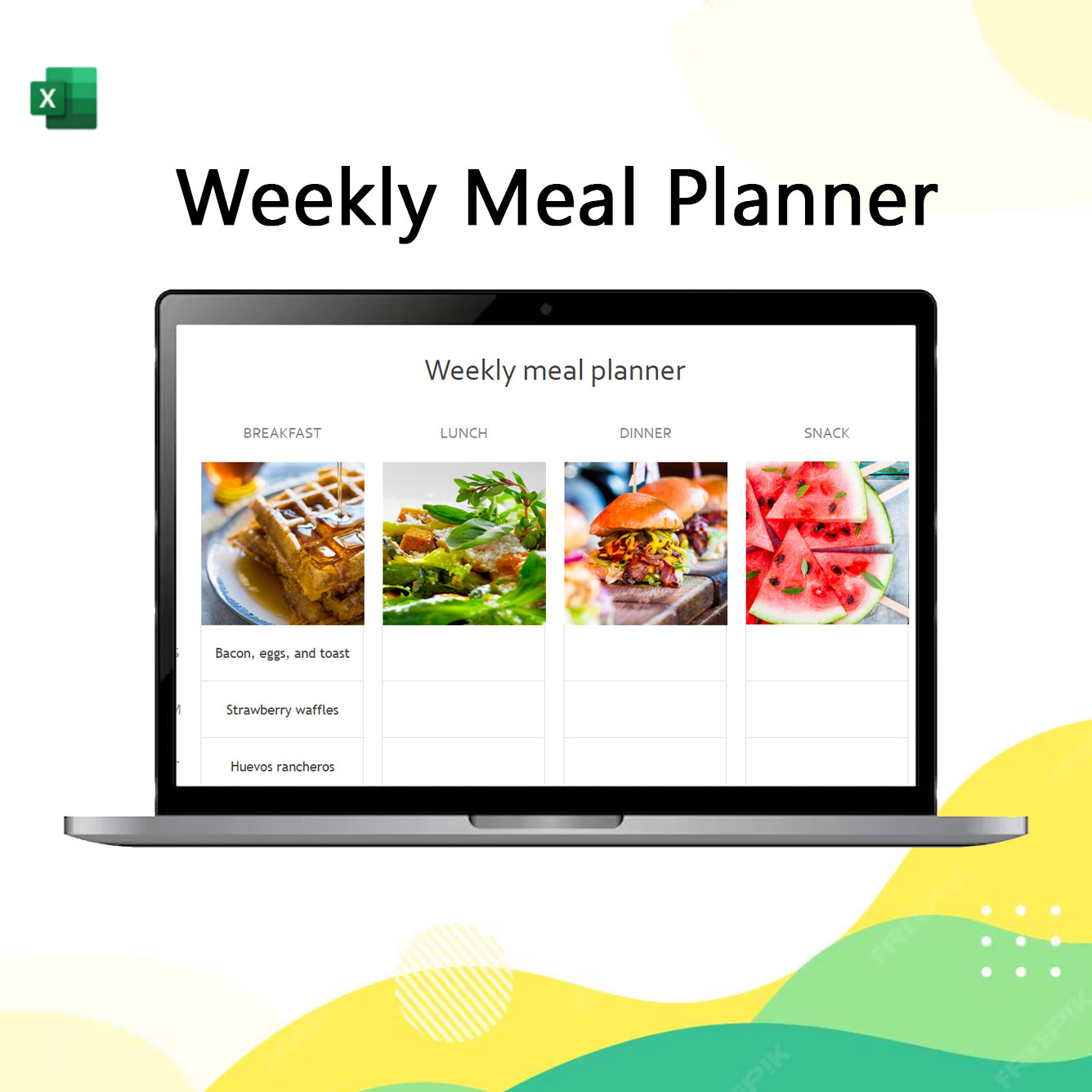 weekly meal planner weekly meal planner