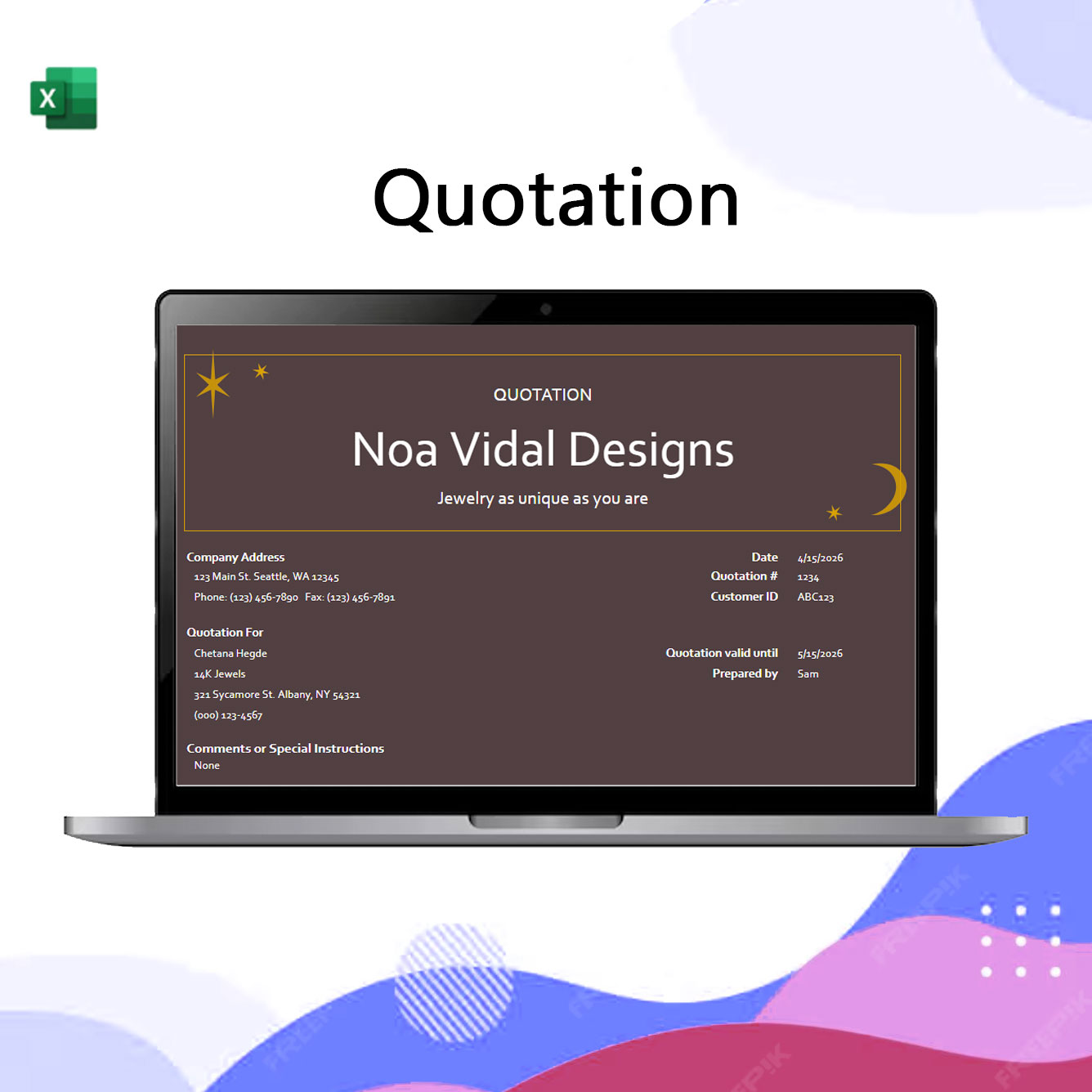 quotation quotation