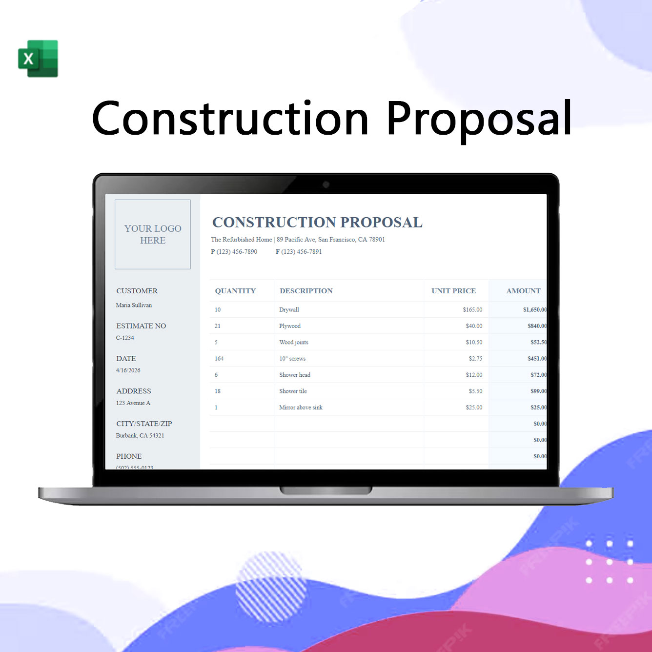construction proposal construction proposal
