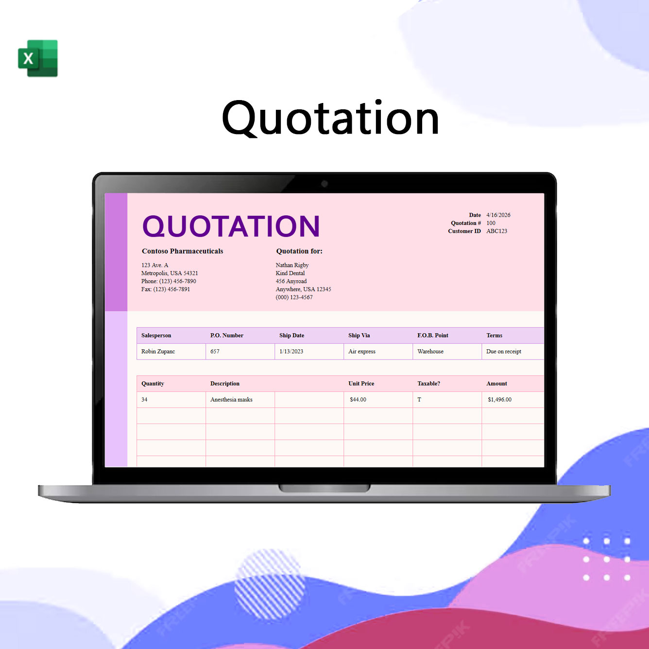 quotation quotation